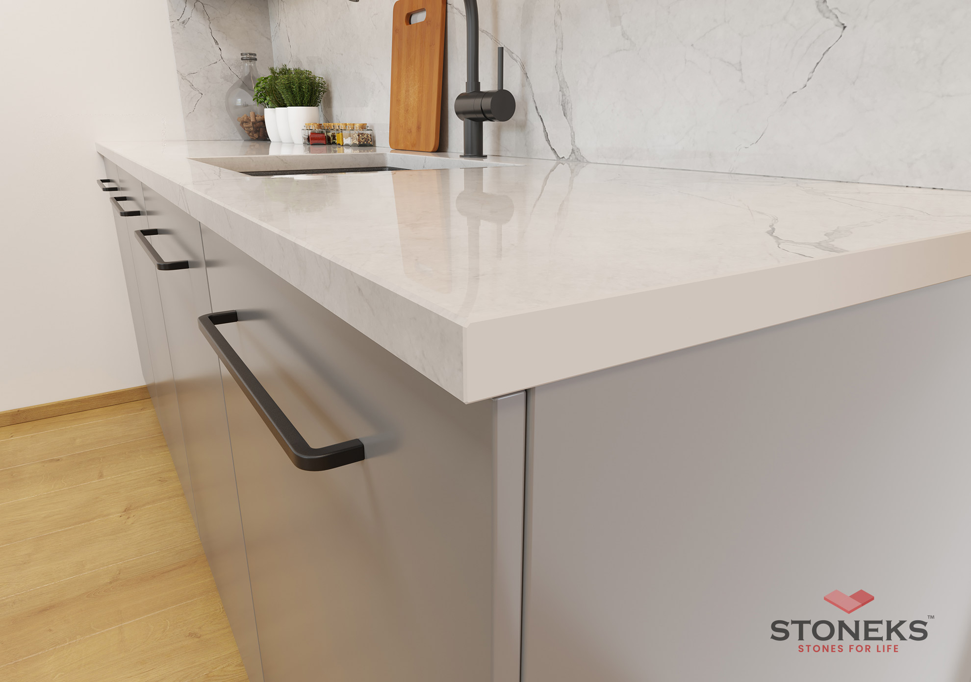 Fasad – 3D-illustration